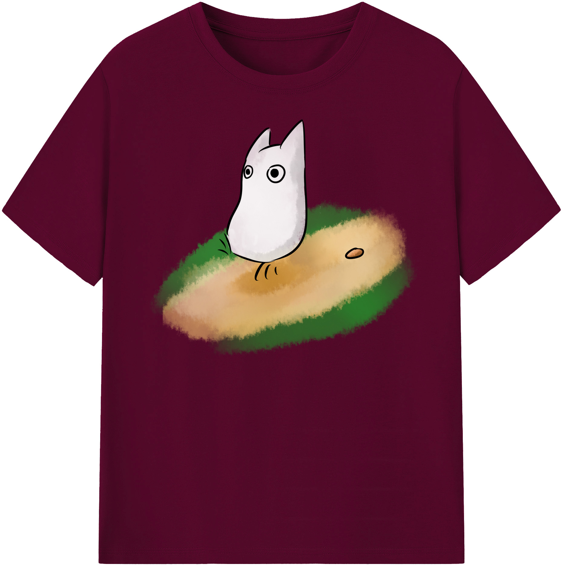 （画像用） となりのトトロ 草壁メイ 草壁サツキ My Neighbor Totoro Satsuki Kusakabe Mei Kusakabe レディースカジュアルプリントTシャツ（綿100％）